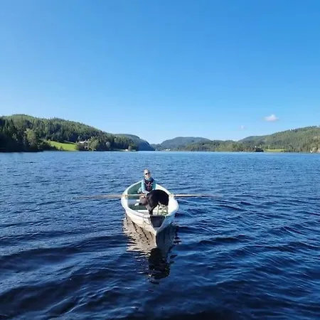 Treetop Ekne - Hytte I Skogen Med Hengebru