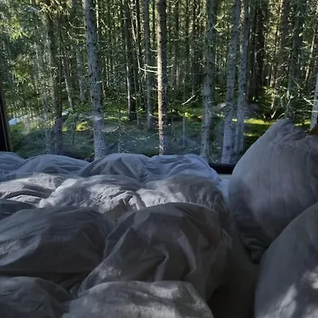 Treetop Ekne - Hytte I Skogen Med Hengebru *